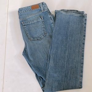 Eddie Bauer Women’s Natural Straight Leg Jeans Size 10Long
